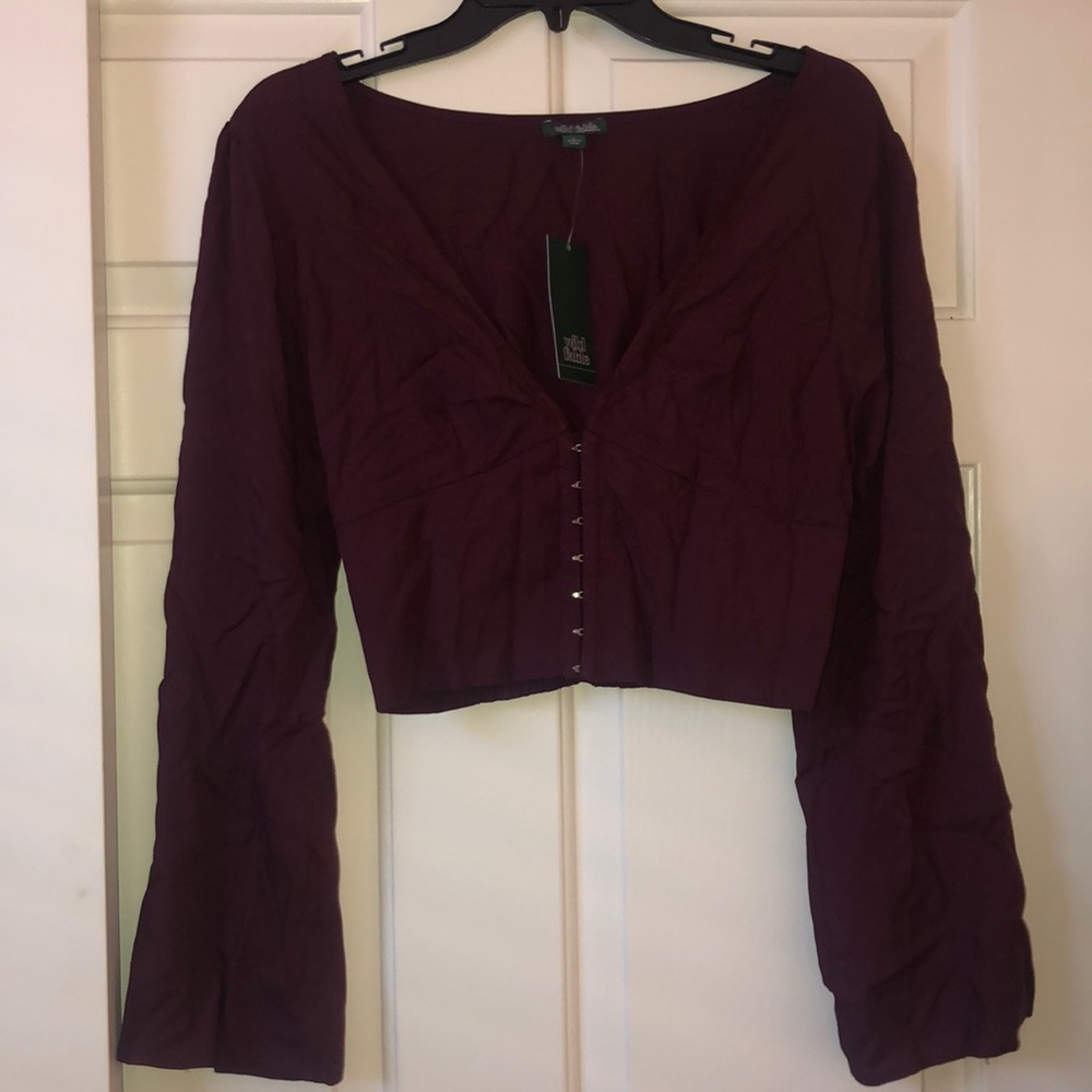 Shirt - long sleeve and crop too
